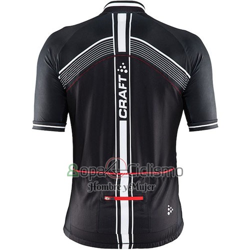 Craft Ropa Ciclismo Culotte Corto 2016 Hombre Mangas Cortas Rojo y Negro