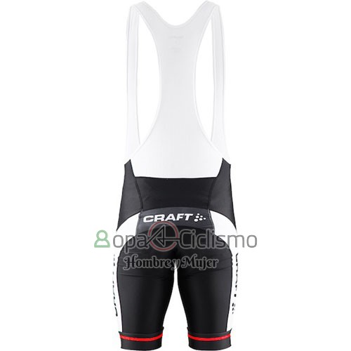 Craft Ropa Ciclismo Culotte Corto 2016 Hombre Mangas Cortas Rojo y Negro