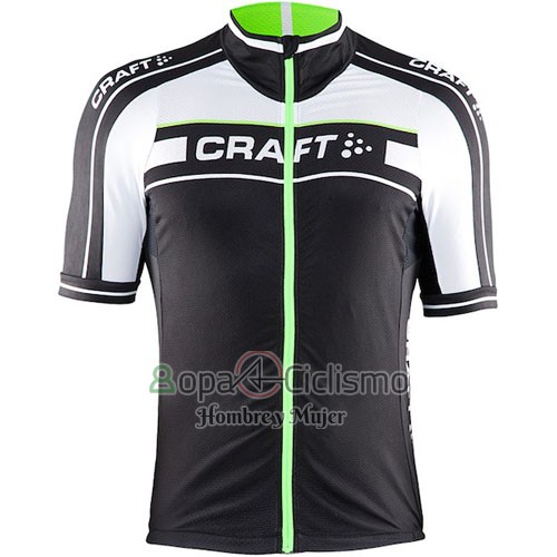 Craft Ropa Ciclismo Culotte Corto 2016 Hombre Mangas Cortas Verde y Negro