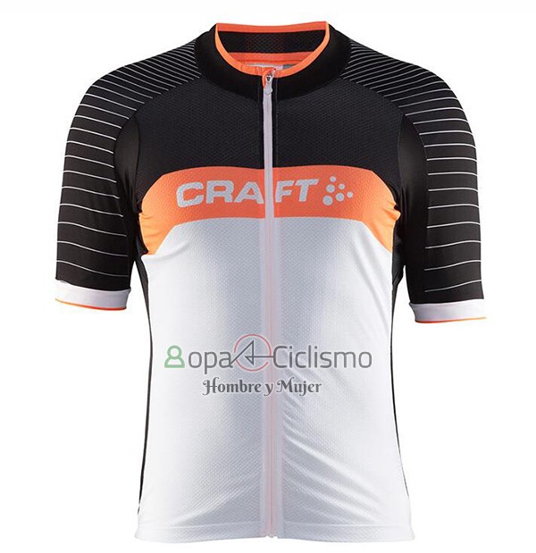 Craft Ropa Ciclismo Culotte Corto 2017 Hombre Mangas Cortas Gris y Negro