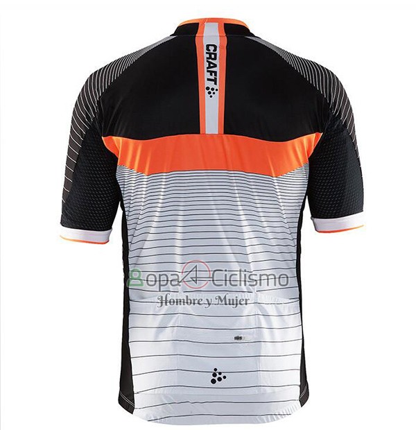 Craft Ropa Ciclismo Culotte Corto 2017 Hombre Mangas Cortas Gris y Negro