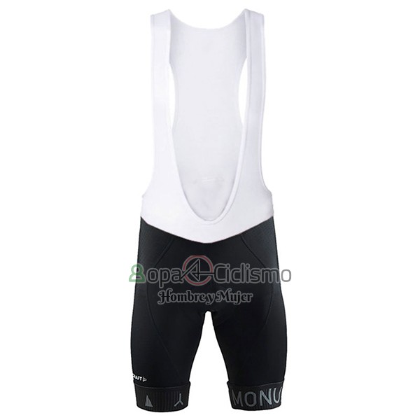 Craft Ropa Ciclismo Culotte Corto 2017 Hombre Mangas Cortas Monuments Plata y Verde