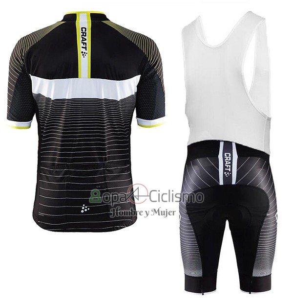 Craft Ropa Ciclismo Culotte Corto 2017 Hombre Mangas Cortas Negro