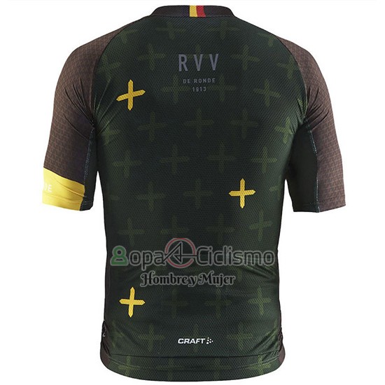 Craft Ropa Ciclismo Culotte Corto 2018 Hombre Mangas Cortas Monument APagado Verde