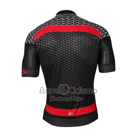 Craft Ropa Ciclismo Culotte Corto 2018 Hombre Mangas Cortas Route Negro Rojo