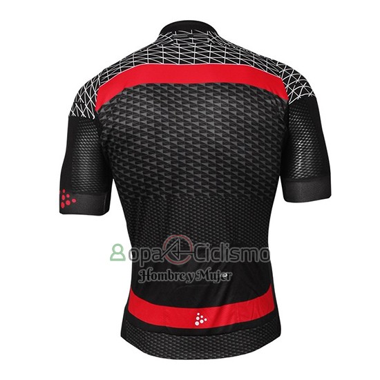 Craft Ropa Ciclismo Culotte Corto 2018 Hombre Mangas Cortas Route Negro y Rojo