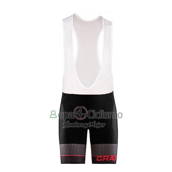Craft Ropa Ciclismo Culotte Corto 2018 Hombre Mangas Cortas Route Negro y Rojo