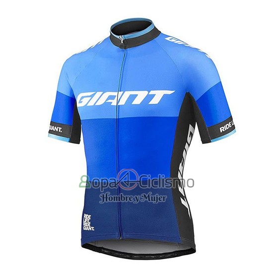 Giant Elevate Ropa Ciclismo Culotte Corto 2018 Hombre Mangas Cortas Azul