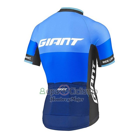 Giant Elevate Ropa Ciclismo Culotte Corto 2018 Hombre Mangas Cortas Azul