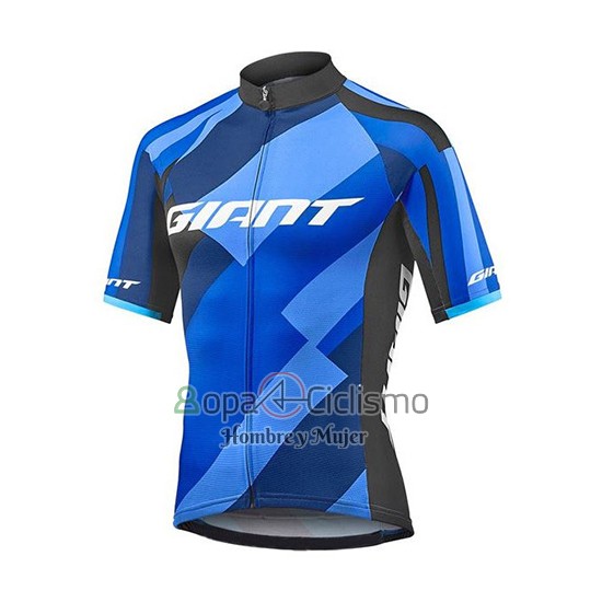 Giant Elevate Ropa Ciclismo Culotte Corto 2018 Hombre Mangas Cortas Azul y Negro