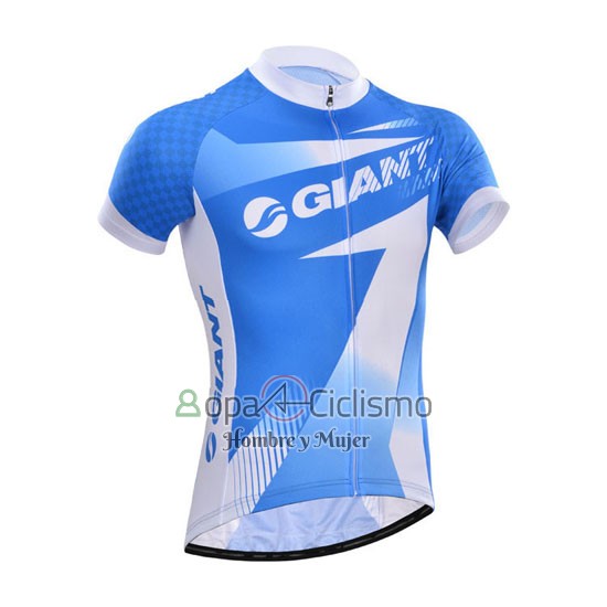 Giant Ropa Ciclismo Culotte Corto 2014 Hombre Mangas Cortas Azur