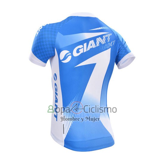 Giant Ropa Ciclismo Culotte Corto 2014 Hombre Mangas Cortas Azur