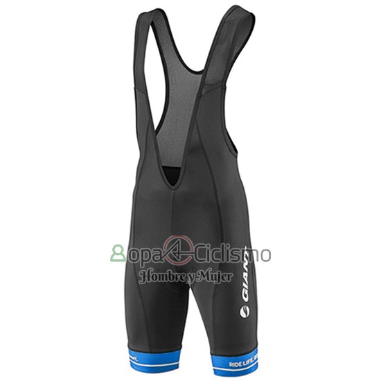Giant Ropa Ciclismo Culotte Corto 2016 Hombre Mangas Cortas Negro y Azul