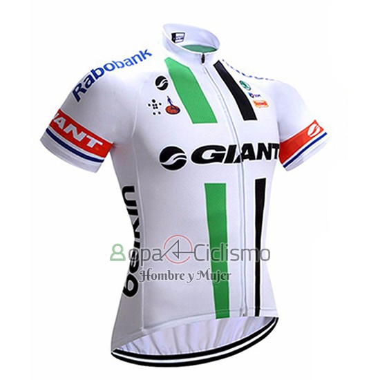 Giant Ropa Ciclismo Culotte Corto 2017 Hombre Mangas Cortas Blanco