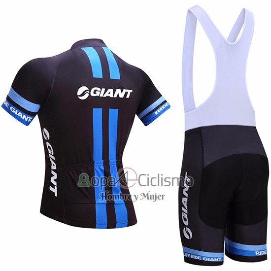 Giant Ropa Ciclismo Culotte Corto 2017 Hombre Mangas Cortas Negro