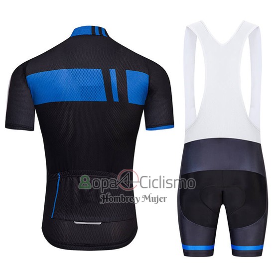 Giant Ropa Ciclismo Culotte Corto 2018 Hombre Mangas Cortas Negro y Azul