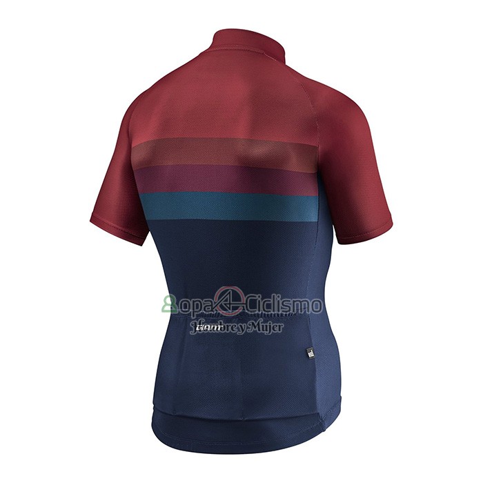 Giant Ropa Ciclismo Culotte Corto 2021 Hombre Mangas Cortas APagado Rojo Azul