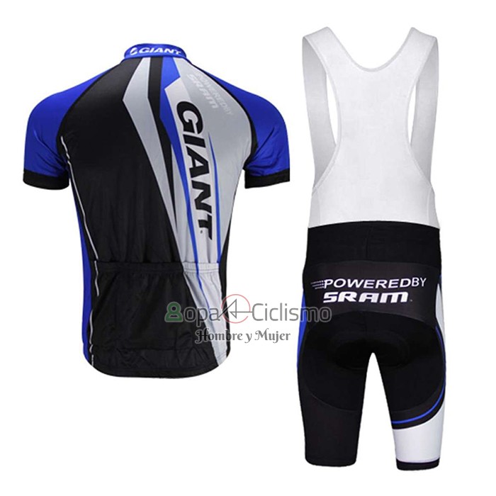 Giant Ropa Ciclismo Culotte Corto 2021 Hombre Mangas Cortas Negro Azul