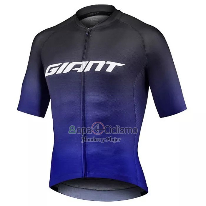 Giant Ropa Ciclismo Culotte Corto 2021 Hombre Mangas Cortas Negro Violeta