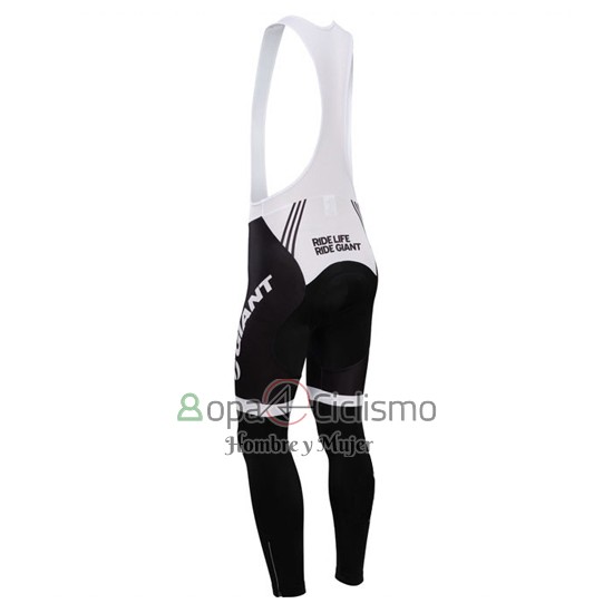 Giant Ropa Ciclismo Culotte Largo 2014 Hombre Mangas Largas Azur