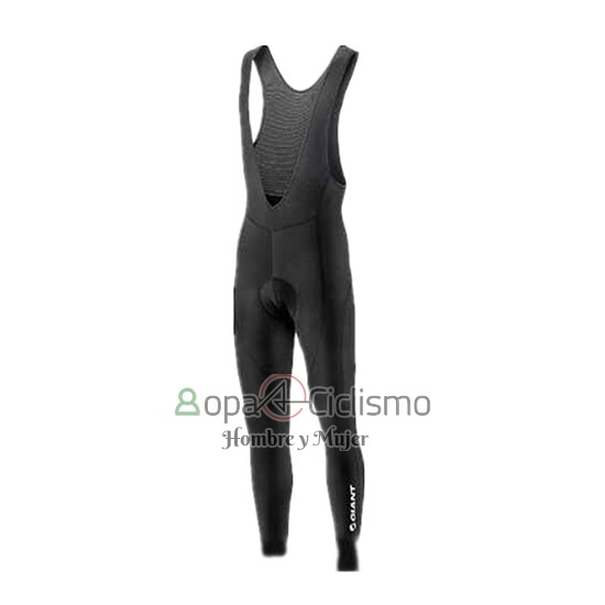 Giant Ropa Ciclismo Culotte Largo 2017 Hombre Mangas Largas Azul y Gris
