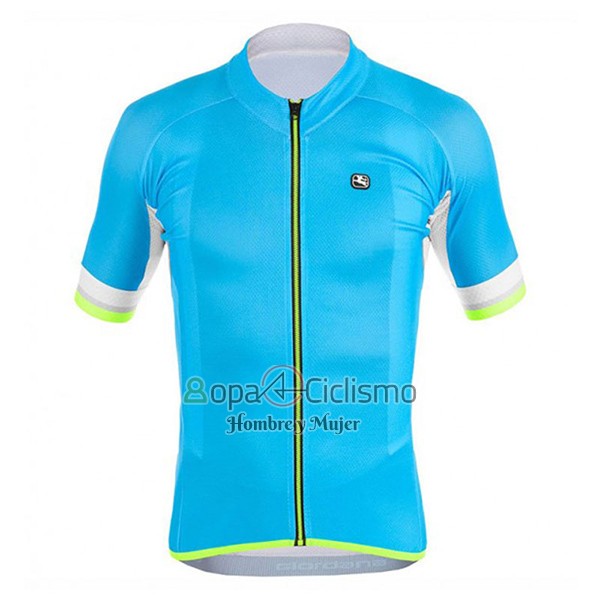 Giordana Plata Line Ropa Ciclismo Culotte Corto 2017 Hombre Mangas Cortas Azur