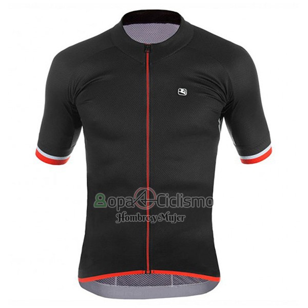 Giordana Plata Line Ropa Ciclismo Culotte Corto 2017 Hombre Mangas Cortas Negro