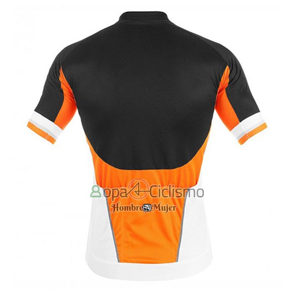 Giordana Plata Line Ropa Ciclismo Culotte Corto 2017 Hombre Mangas Cortas Negro y Blanco