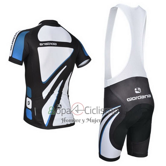 Giordana Ropa Ciclismo Culotte Corto 2014 Hombre Mangas Cortas Blanco