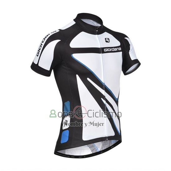 Giordana Ropa Ciclismo Culotte Corto 2014 Hombre Mangas Cortas Blanco