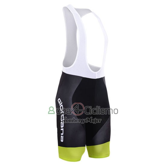 Giordana Ropa Ciclismo Culotte Corto 2015 Hombre Mangas Cortas Negro y Blanco