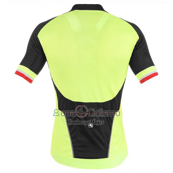 Giordana Ropa Ciclismo Culotte Corto 2017 Hombre Mangas Cortas AMarillo