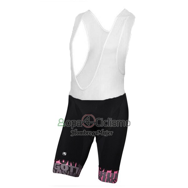 Giordana Ropa Ciclismo Culotte Corto 2017 Hombre Mangas Cortas Negro