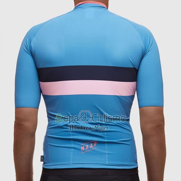 Maap Fat Stripe Ropa Ciclismo Culotte Corto 2017 Hombre Mangas Cortas Azul