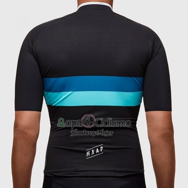 Maap Fat Stripe Ropa Ciclismo Culotte Corto 2017 Hombre Mangas Cortas Negro