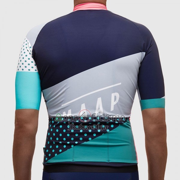 Maap Ropa Ciclismo Culotte Corto 2017 Hombre Mangas Cortas Gris y Azur