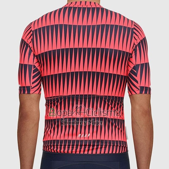 Maap Ropa Ciclismo Culotte Corto 2019 Hombre Mangas Cortas Rojo Negro