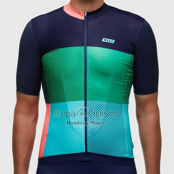 Maap Sector Pro Ropa Ciclismo Culotte Corto 2017 Hombre Mangas Cortas Verde y Azul