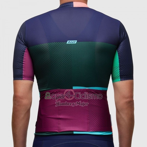 Maap Sector Pro Ropa Ciclismo Culotte Corto 2017 Hombre Mangas Cortas Verde y Azul