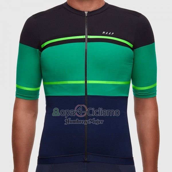 Maap Segment Pro Ropa Ciclismo Culotte Corto 2017 Hombre Mangas Cortas Negro y Verde
