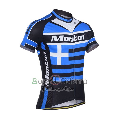 Monton Ropa Ciclismo Culotte Corto 2014 Hombre Mangas Cortas Grecia