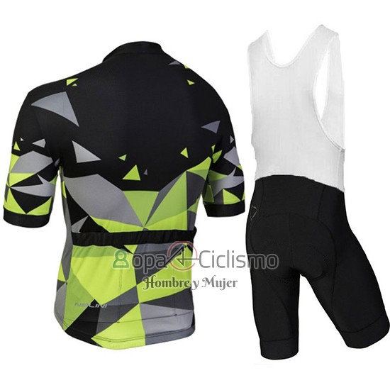 Nalini Ahs Discesa Ropa Ciclismo Culotte Corto 2018 Men Mangas Cortas Negro y Verde