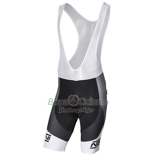 Nalini Artico Ropa Ciclismo Culotte Corto 2017 Men Mangas Cortas Gris y Negro