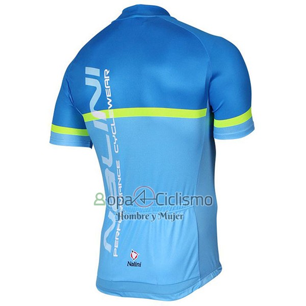 Nalini Brivio Ropa Ciclismo Culotte Corto 2017 Men Mangas Cortas Azul