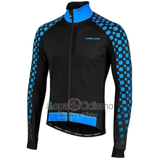 Nalini CRIT 3l 2.0 Ropa Ciclismo Culotte Largo 2019 Men Mangas Largas Negro Azul