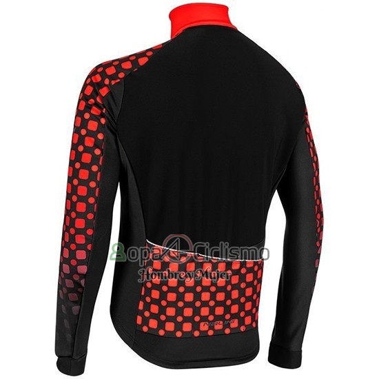 Nalini CRIT 3l 2.0 Ropa Ciclismo Culotte Largo 2019 Men Mangas Largas Negro Rojo