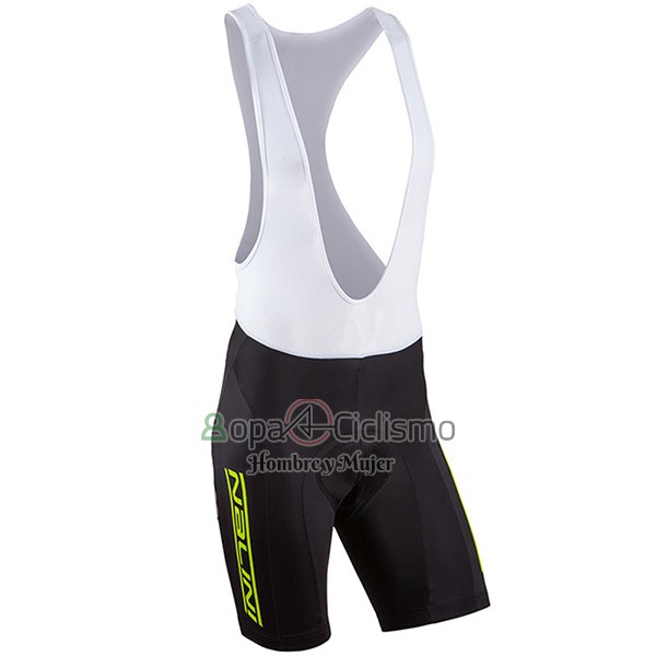Nalini Cervino Ropa Ciclismo Culotte Corto 2017 Men Mangas Cortas Verde y Negro