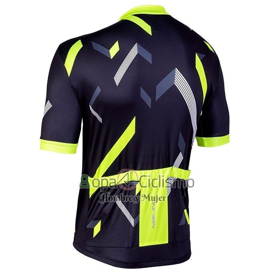 Nalini Descesa 2.0 Ropa Ciclismo Culotte Corto 2019 Men Mangas Cortas Negro AMarillo