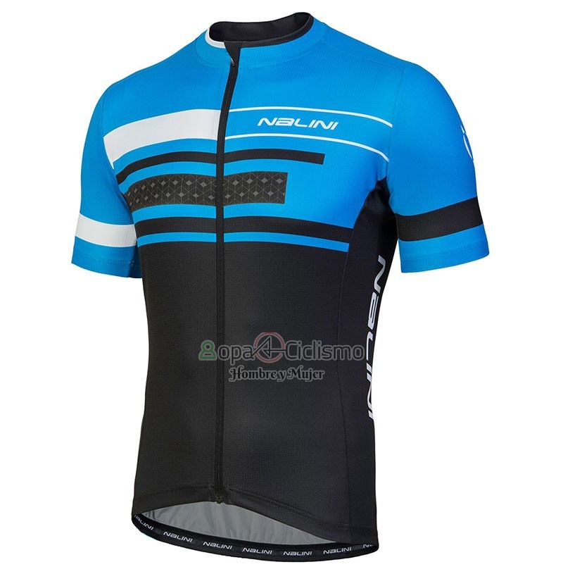 Nalini Fatica Ropa Ciclismo Culotte Corto 2018 Men Mangas Cortas Azul