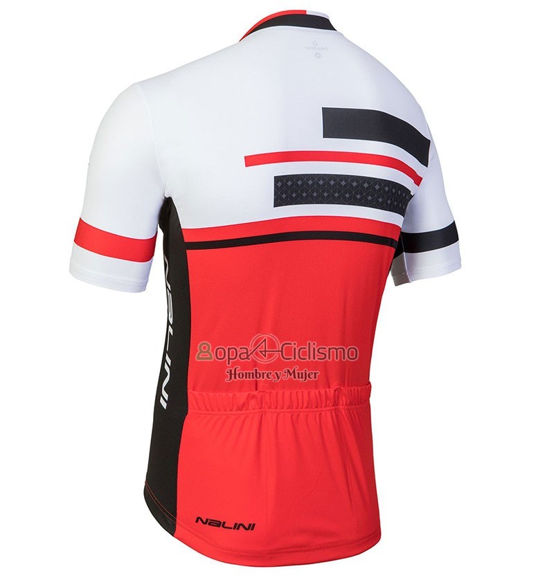 Nalini Fatica Ropa Ciclismo Culotte Corto 2018 Men Mangas Cortas Rojo